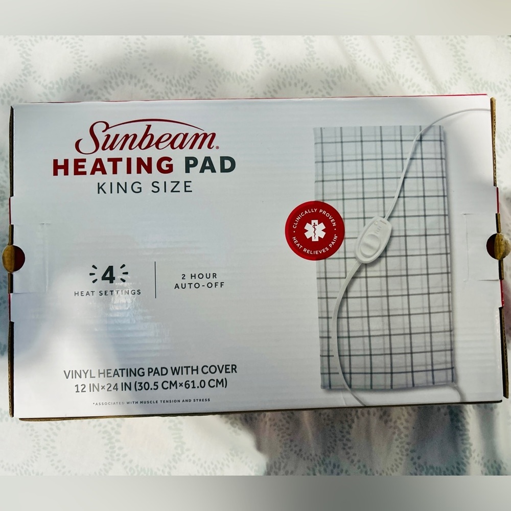 NWT SUNBEAM HEATING PAD